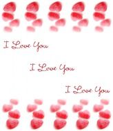 i love you background heart