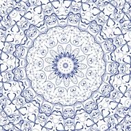 blue lace feminine dainty ornate