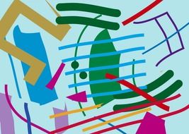 drawing background abstract