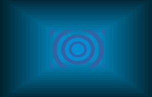 rings blue background pattern