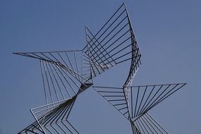 modern metal sculpture