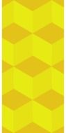 cube pattern yellow modern