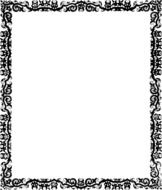 border frame pattern design