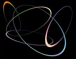 background desktop ovals abstract