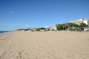 summer beach holidays background