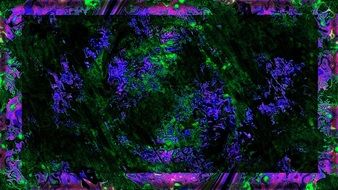 background frame abstract color