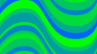 backgrounds green blue waves