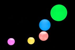 abstract background ball blue