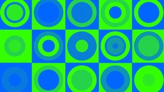 backgrounds green blue retro