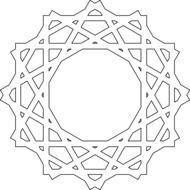 patterns white designs circular