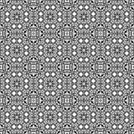 pattern black white series