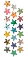 stars shape concrete block texture