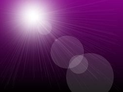 sunburst purple design background