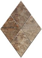 diamond shape wood design