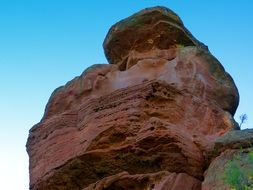 red rock sandstone erosion forms