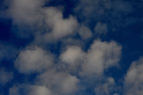 cloudy blue sky background