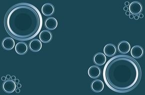 background pattern blue navy rings