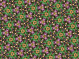 abstract texture as triangles