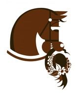 horse head equine pony cartoon