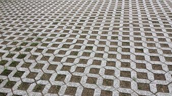 lawn grid turf paving park area