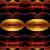 background with abstract 3d pattern