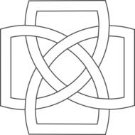 celtic knot patterns border