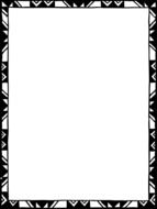 frames blank white empty patterns