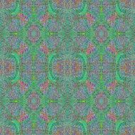 pastel color with greenish patches in a kaleidoscope