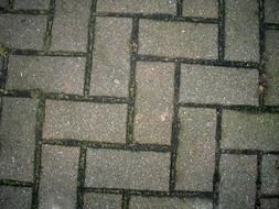 paving stones paved sidewalk