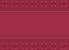 pink background hearts ethnic folk
