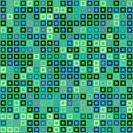 pattern design of green tiny squares