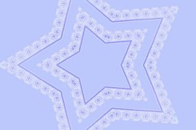 background star lace white