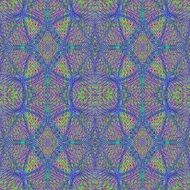 pastel colors with blue stains in a kaleidoscope