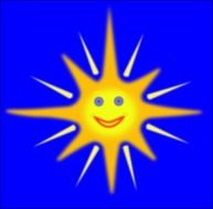 sun smiling face smile happy