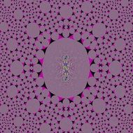 pink geometric pattern