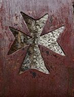 cross texture shape sign