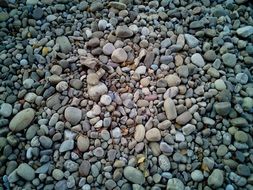 stones texture ribera river