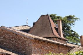 closed roof landscape