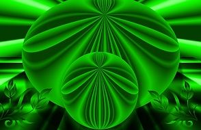 background green structure abstract