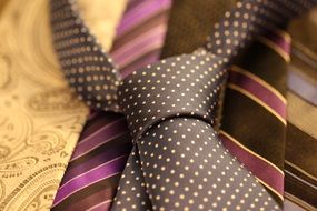dark coloured ties for men