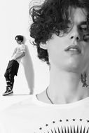 fashion man model portrait