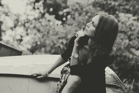 bw girl