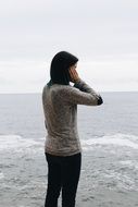 girl by the beach