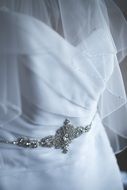 wedding dress details