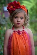 Photo of a beautiful young girl