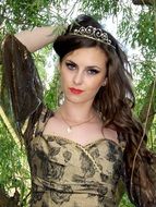 Portrait of beauty princess