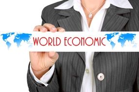 Clipart of the world economy