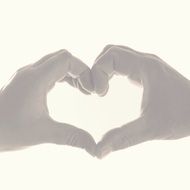 romantic symbol of a couple in love