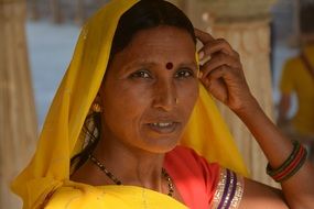 woman indian portrait