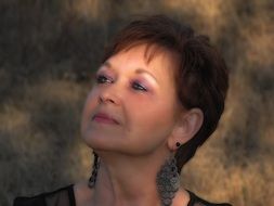 portrait of beauty adult woman